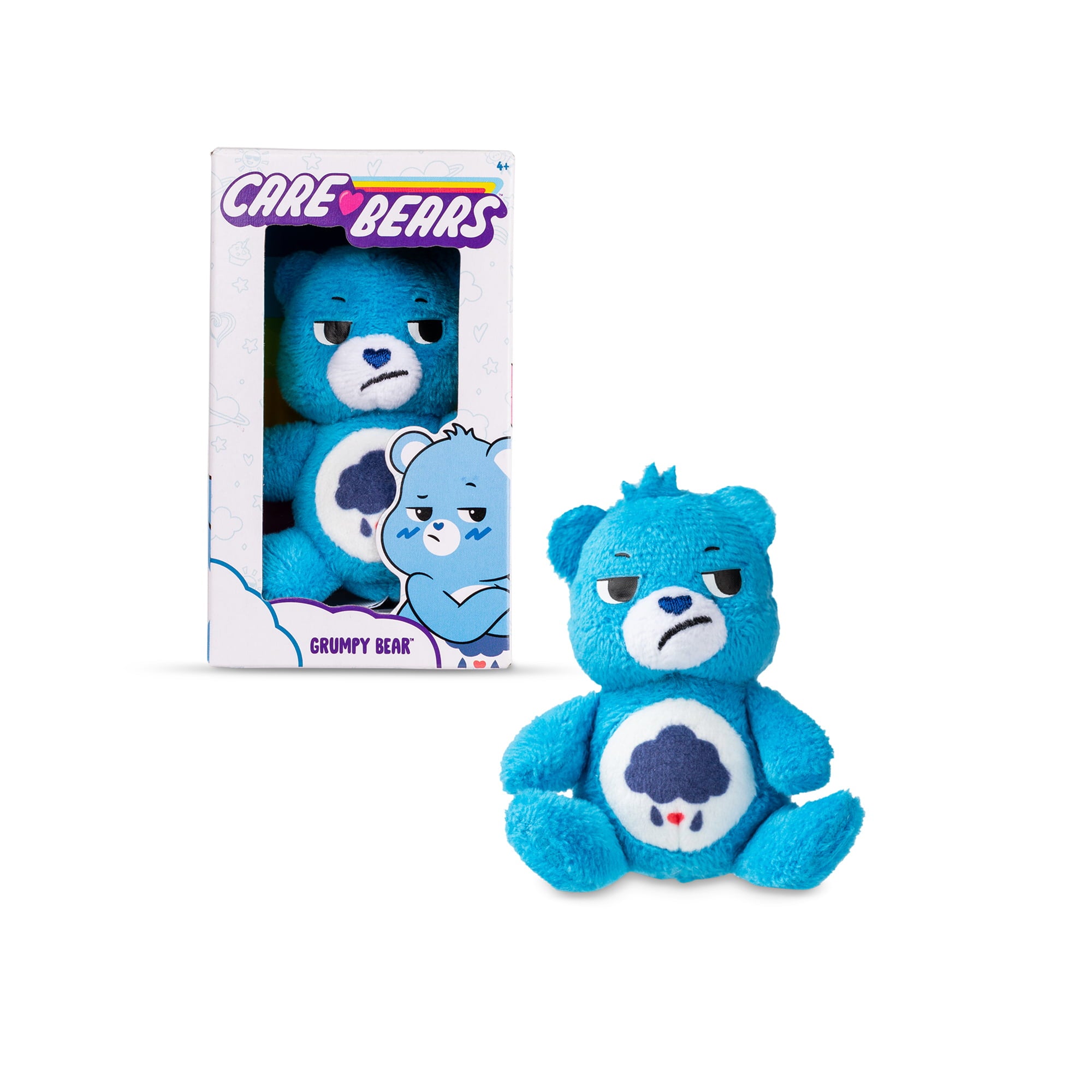 Basic Fun Care Bears Micro Grumpy Bear 3-in Plush - Bellso